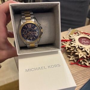 Michael Kors Two-Toned Bradshaw Watch MK5976